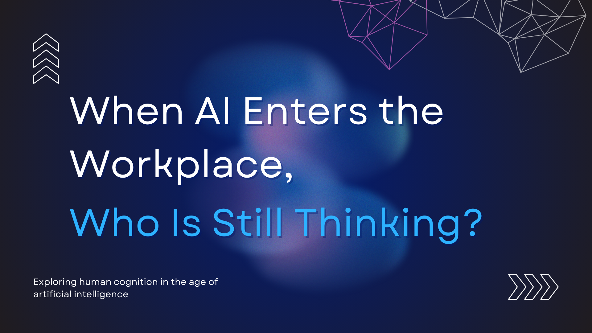 When AI Enters the Workplace, Who Is Still Thinking?